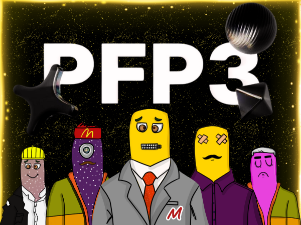 PFP3 ꧁IP꧂ (@pfp3_) on Twitter photo ꧁NEW PFP꧂
Let's welcome 2 new PFP collections we’ve recently added to our generator:
- <a href="/munchies_IP/">Munchies ꧁IP꧂</a>: pfp3.io/generator/munch
- Big Bad Wolves: pfp3.io/generator/BBW
If you want to launch your own PFP/NFT collection simply and easily, you can write to us, or fill out the ꧁NEW PFP꧂
Let's welcome 2 new PFP collections we’ve recently added to our generator:
- <a href="/munchies_IP/">Munchies ꧁IP꧂</a>: pfp3.io/generator/munch
- Big Bad Wolves: pfp3.io/generator/BBW
If you want to launch your own PFP/NFT collection simply and easily, you can write to us, or fill out the