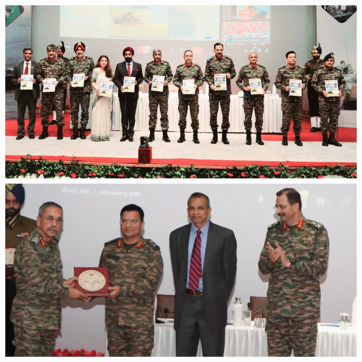 westerncomd_IA's tweet image. #OnPathToTransformation
#TechInfusedFutureReady

Lt Gen N S Raja Subramani, PVSM,AVSM,SM,VSM #ViceChiefOfArmyStaff inaugurated first ever #MechTech Seminar at #Chandimandir. Eminent Speakers from Armed Forces, Academia &amp;amp; Defence Industry shared insights on ‘Future Landscape of…