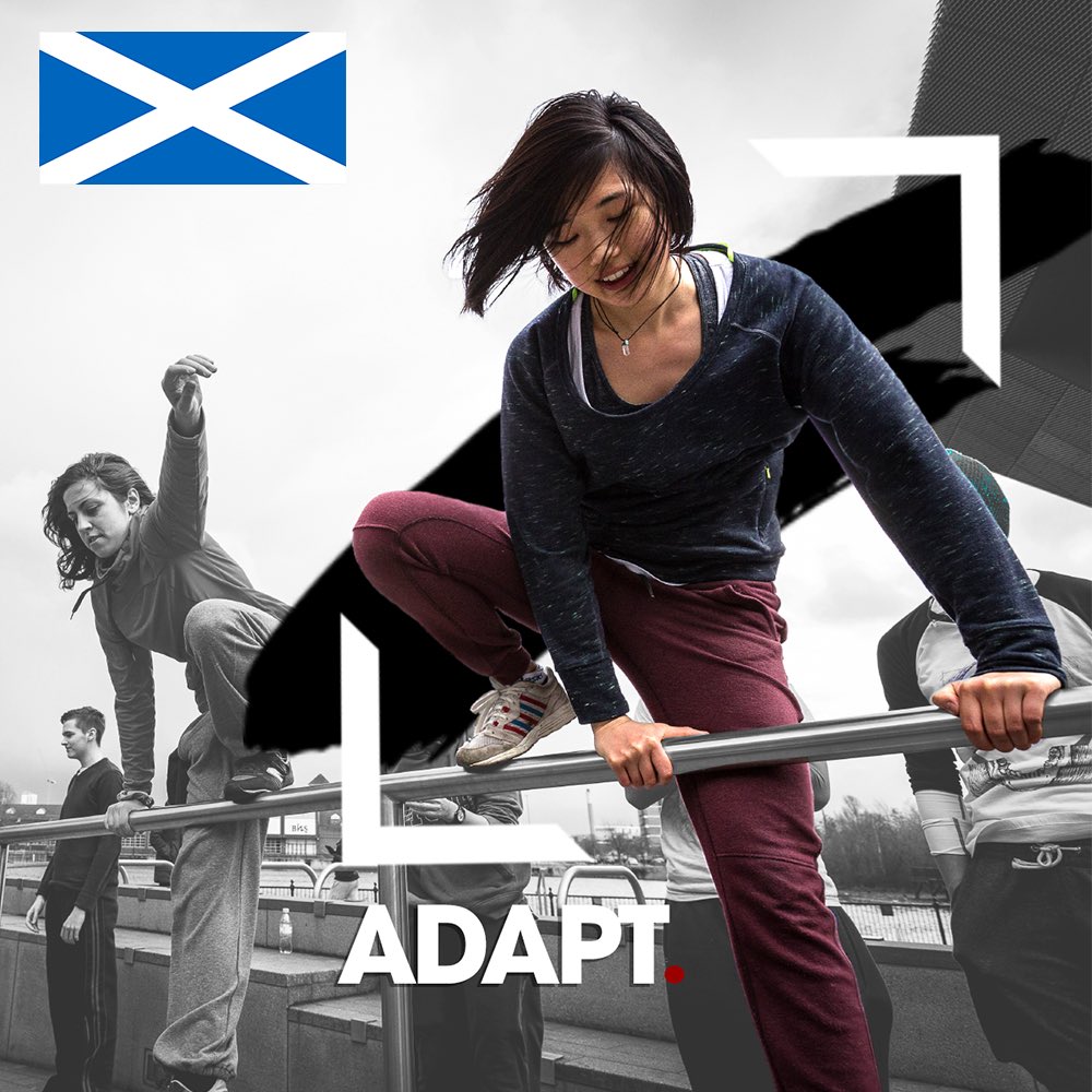 Edinburgh Level 1 Parkour Coach Certification!

19-21 September 2025.

Book fast!

adaptqualifications.com/collections/co…