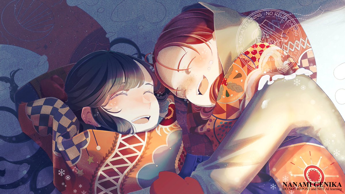 genika03's tweet image. 春もすぐそこ🌸｜#冬の創作クラスタフォロー祭り