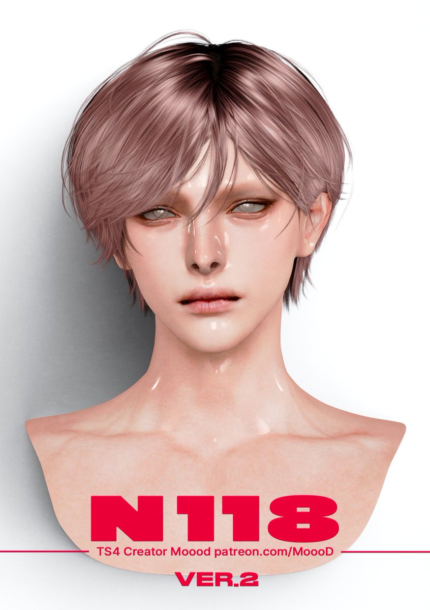 [심즈4] MoooD Hair N118 - VER1/2
blog.naver.com/mooo_d/2237823…