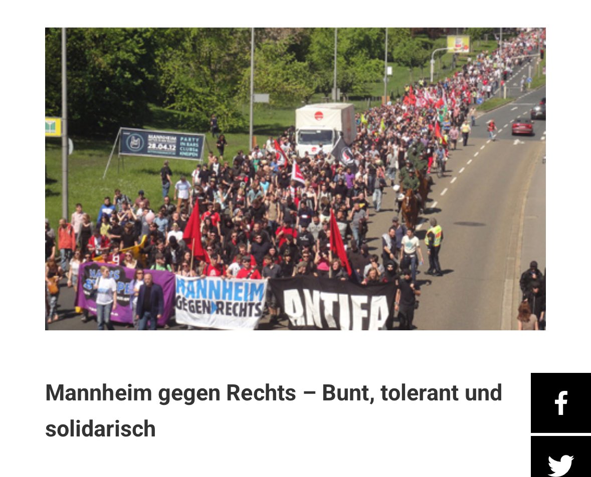 Jeder von denen hat Blut an den Händen.
#Mannheim