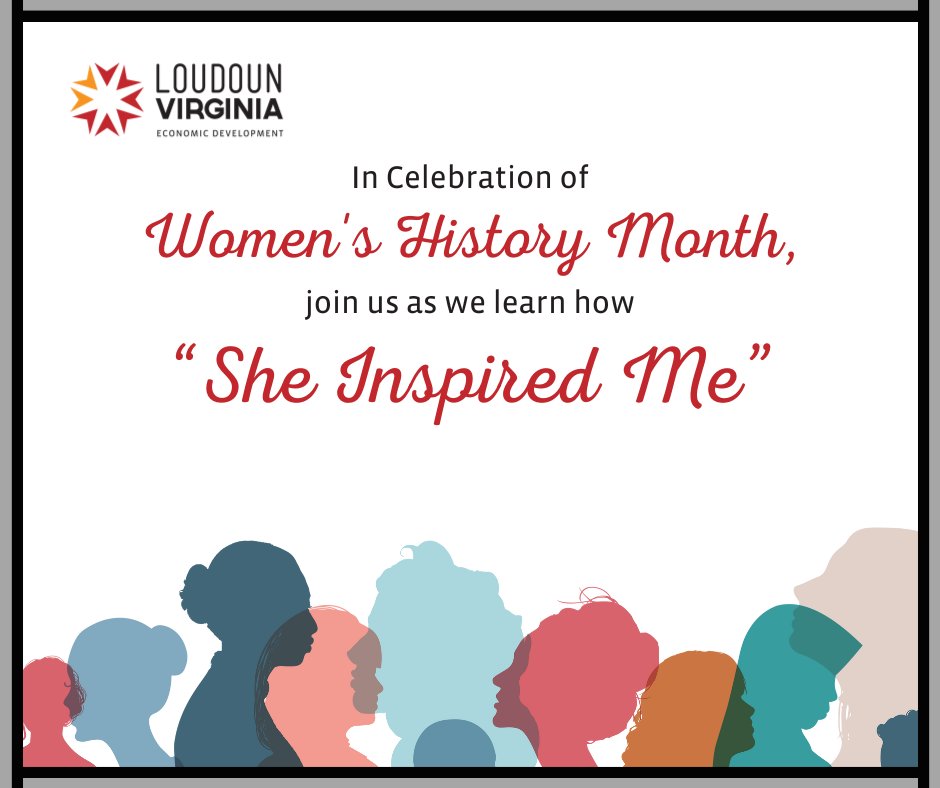 March is #WomensHistoryMonth!

Join as as we celebrate the #WomenOfLoudoun and share how they inspire and influence. Stay tuned as we post these stories! #LoudounPossible