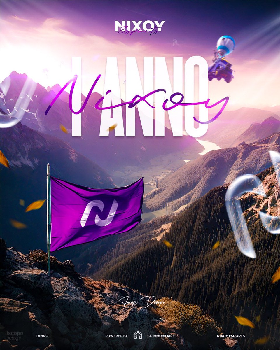 1 year of emotions, challenges and growth! Thank you to all of you, for supporting us and believing in our dream of revolutionising the world of Italian esports.

Every step forward was possible thanks to you! We can't wait to continue this journey together!

#nixoy #1year