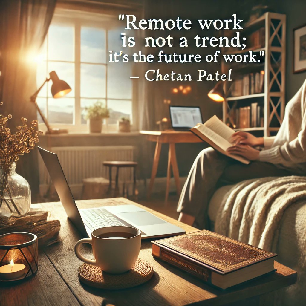 android_chetan's tweet image. Remote work is not a trend; it&apos;s the future of work.
#remotework #remote #chetanAndroid #android