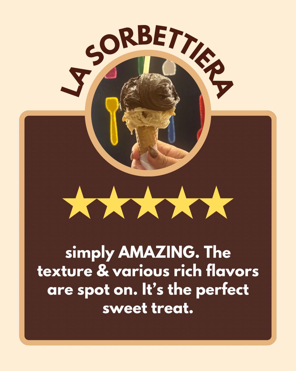 ISIFlorence's tweet photo. Scooping up the sweetest secrets of Florence!
Your ultimate guide to finding the best gelato in the city
We sent GLP student Samantha Orirtz (PSU) on a mission: find the best gelato in town! Here's what she recommends.
#Gelato101 #FlorenceEats #SweetLife #studyabroadperks https://t.co/qWoPWsSCIP