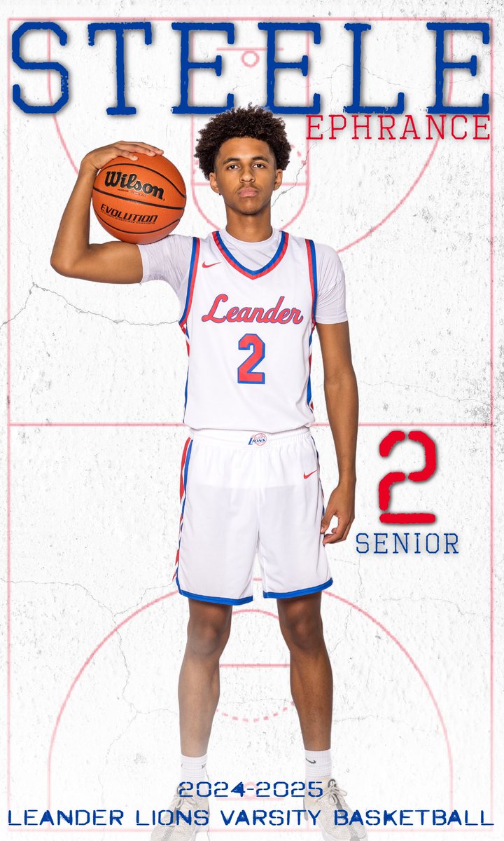 Lion Basketball (@llionhoops) on Twitter photo Congrats to <a href="/Ephrance_10/">Ephrance Steele</a> for being named 25-5A 2nd Team All District!
<a href="/LeanderisdATH/">Leander ISD Athletics</a> <a href="/LHS_principal20/">Leander HS Principal</a> Congrats to <a href="/Ephrance_10/">Ephrance Steele</a> for being named 25-5A 2nd Team All District!
<a href="/LeanderisdATH/">Leander ISD Athletics</a> <a href="/LHS_principal20/">Leander HS Principal</a>