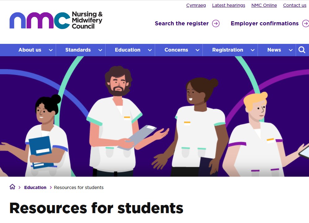 The NMC has some great resources for learners undertaking nursing programs. Click on the link below to find out more:

Link: nmc.org.uk/education/info…