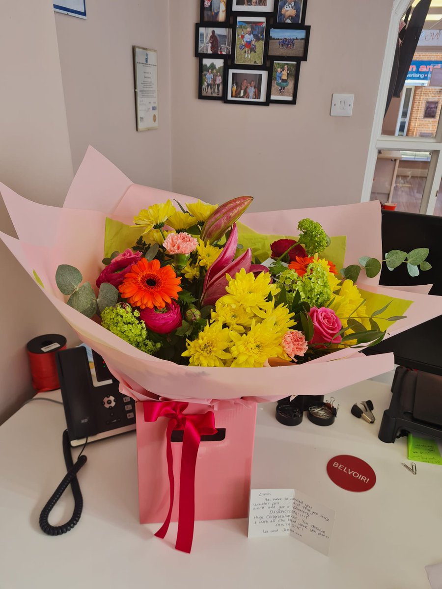 🎉 Huge congratulations to Emma, our amazing Branch Manager at Belvoir Ipswich, for passing her Senior Housing &amp; Property Management Level 4 with a distinction! 🏆🌟 Your hard work, dedication, and expertise truly shine through, and we couldn't be prouder! 👏 #Belvoir