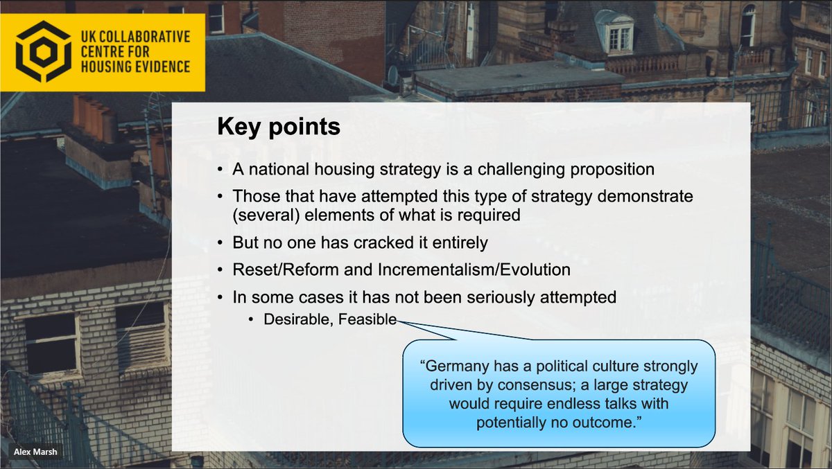 HomesForAllEngland (@homesforalleng) on Twitter photo Housing strategy is about more than a portfolio of policies, says <a href="/AMarshUoB/">Alex Marsh @ UoB</a> as he introduces the context of new research on lessons from international experience.
Creating one to tick all boxes is challenging, but we can learn from what others get right.
#HomesForAll Housing strategy is about more than a portfolio of policies, says <a href="/AMarshUoB/">Alex Marsh @ UoB</a> as he introduces the context of new research on lessons from international experience.
Creating one to tick all boxes is challenging, but we can learn from what others get right.
#HomesForAll