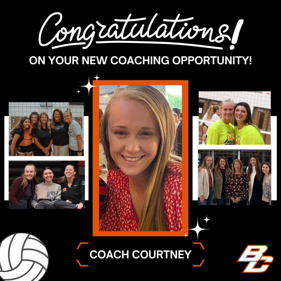Congrats, Courtney! 🎉 Thank you for all that you have done for BCVB—your dedication and commitment have made such a lasting impact. We appreciate everything you've done to make BCVB great and wish you all the best in your new role at Hamilton! 👏🏐