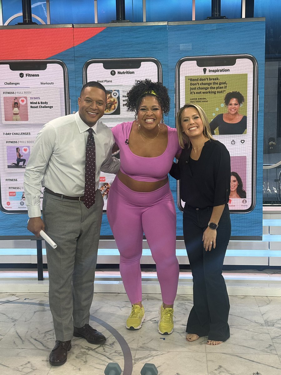 Mom starting the morning off right today!
<a href="/TODAYshow/">TODAY</a>