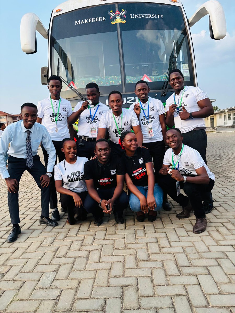 Petér (@itstrypsin) on Twitter photo Silver shines bright! Proud to be part of <a href="/Makerere/">Makerere University</a>'s 12-strong crew that conquered the FUMA 2025 National Medical Quiz as defending Champions at Soroti University, left to the Hosts. Africa’s oldest university still unarguably dominates home and away.
Proudly Affiliated. Silver shines bright! Proud to be part of <a href="/Makerere/">Makerere University</a>'s 12-strong crew that conquered the FUMA 2025 National Medical Quiz as defending Champions at Soroti University, left to the Hosts. Africa’s oldest university still unarguably dominates home and away.
Proudly Affiliated.