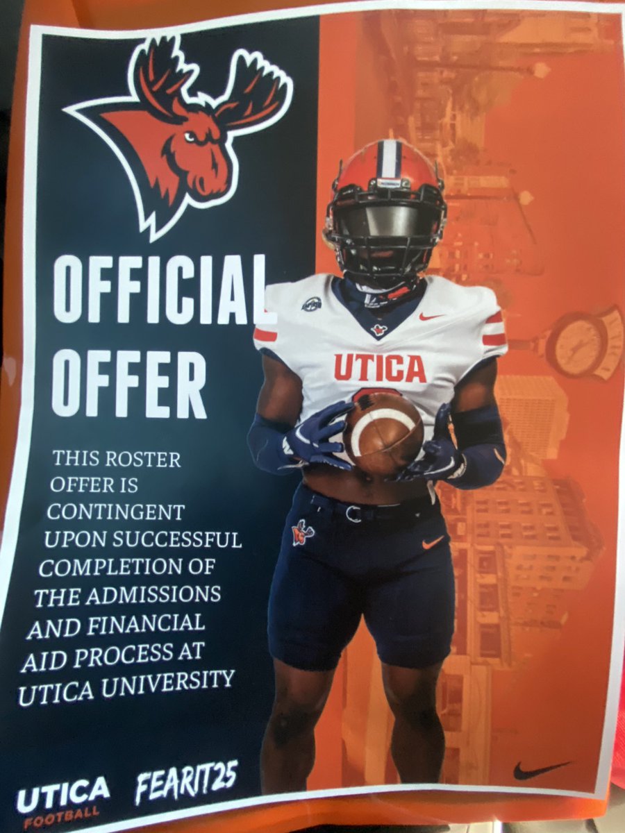 Adonis Singletary (@3adoniss) on Twitter photo After A Great Visit to Utica University I am proud to announce that I have received my 2nd official offer to play college football !
#AGTG✝️
<a href="/CoachFaggiano/">Blaise Faggiano</a>
<a href="/CoachLegagneur/">Christian Legagneur</a>
<a href="/CoachRDeJesus/">Rich DeJesus</a>
<a href="/Coach_Kuhlmeier/">James Kuhlmeier</a>
<a href="/BwoodFB/">Brentwood Football</a>
<a href="/LIBLITZ/">LI BLITZ</a> After A Great Visit to Utica University I am proud to announce that I have received my 2nd official offer to play college football !
#AGTG✝️
<a href="/CoachFaggiano/">Blaise Faggiano</a>
<a href="/CoachLegagneur/">Christian Legagneur</a>
<a href="/CoachRDeJesus/">Rich DeJesus</a>
<a href="/Coach_Kuhlmeier/">James Kuhlmeier</a>
<a href="/BwoodFB/">Brentwood Football</a>
<a href="/LIBLITZ/">LI BLITZ</a>