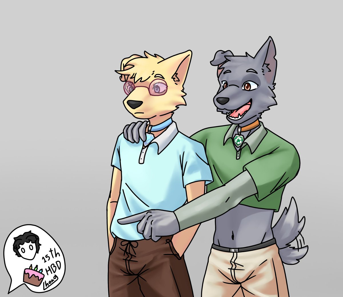 happy birthday to me ! ( 3 มีนาคม)

เอาจริงๆก็ไม่คิดหรอกว่าจะได้ของขวัญเป็นภาพวาดเกี่ยวกับการ์ตูนที่ติดอยู่ตอนนี้55+

เครดิต : @UndertreeN  &amp; em1garand on discord