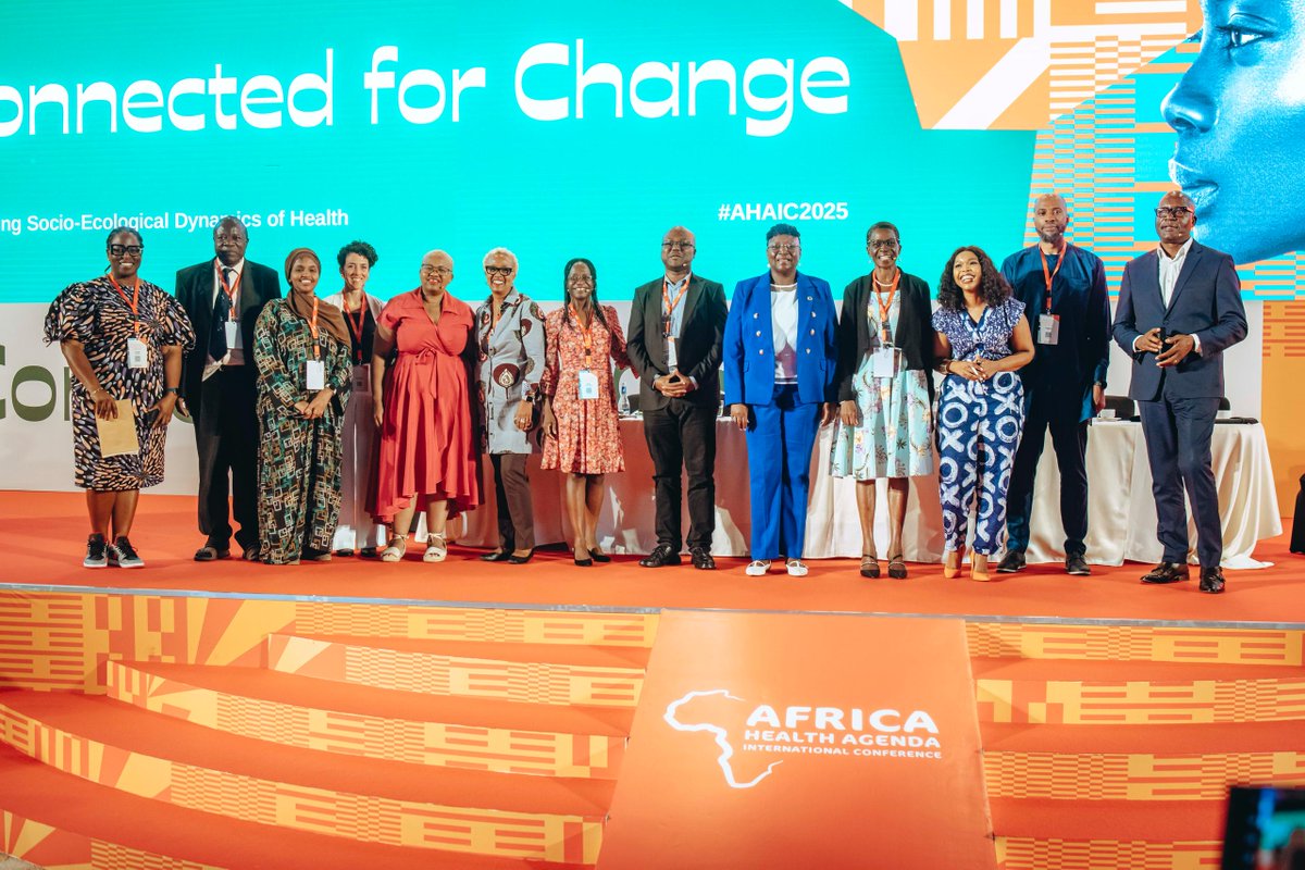 WHO African Region (@whoafro) on Twitter photo At #AHAIC2025, <a href="/WHOAFRO/">WHO African Region</a>'s Dr <a href="/Ad_Onyango/">Dr Adelheid Onyango</a> highlighted solutions to the challenges undermining Africa’s efforts to meaningfully engage in climate policy, emphasizing the need for collaborating with communities.
"We need to create a social contract with our communities, committing At #AHAIC2025, <a href="/WHOAFRO/">WHO African Region</a>'s Dr <a href="/Ad_Onyango/">Dr Adelheid Onyango</a> highlighted solutions to the challenges undermining Africa’s efforts to meaningfully engage in climate policy, emphasizing the need for collaborating with communities.
"We need to create a social contract with our communities, committing
