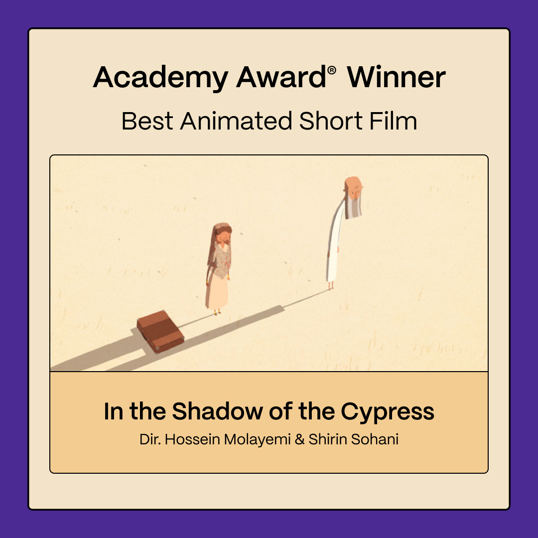 Animation Is Film (@animationisfilm) on Twitter photo FLOW wins Best Animated Feature Film and IN THE SHADOW OF THE CYPRESS wins Best Animated Short Film at the 97th Academy Awards! Congratulations to the filmmaking teams of these two #AIF24 films. FLOW wins Best Animated Feature Film and IN THE SHADOW OF THE CYPRESS wins Best Animated Short Film at the 97th Academy Awards! Congratulations to the filmmaking teams of these two #AIF24 films.