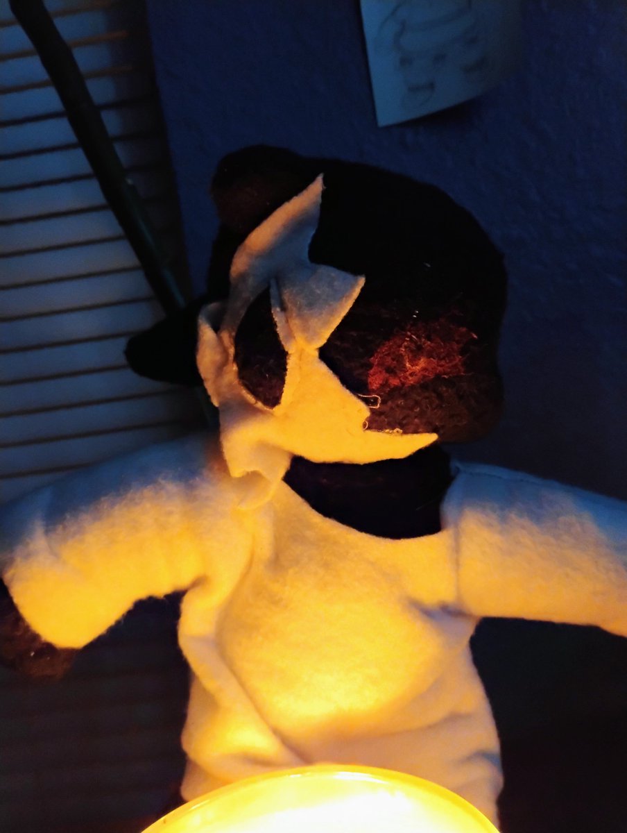 SHARKUBBO's tweet photo. I made a Folly plush! I'm still working on her beret though #Regretevator #follyregretevator #regretevatorfolly https://t.co/lDGkDC4kIX