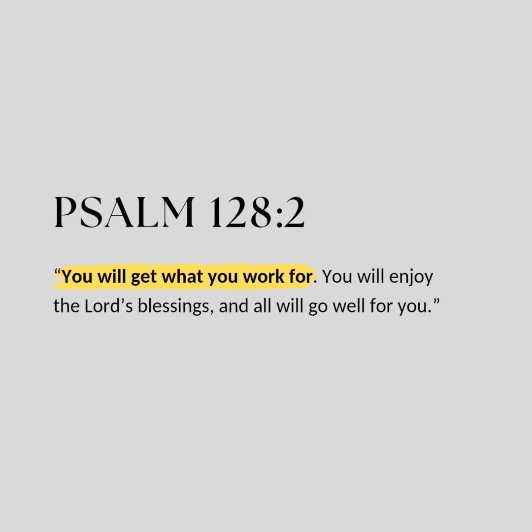 Psalm 128:2