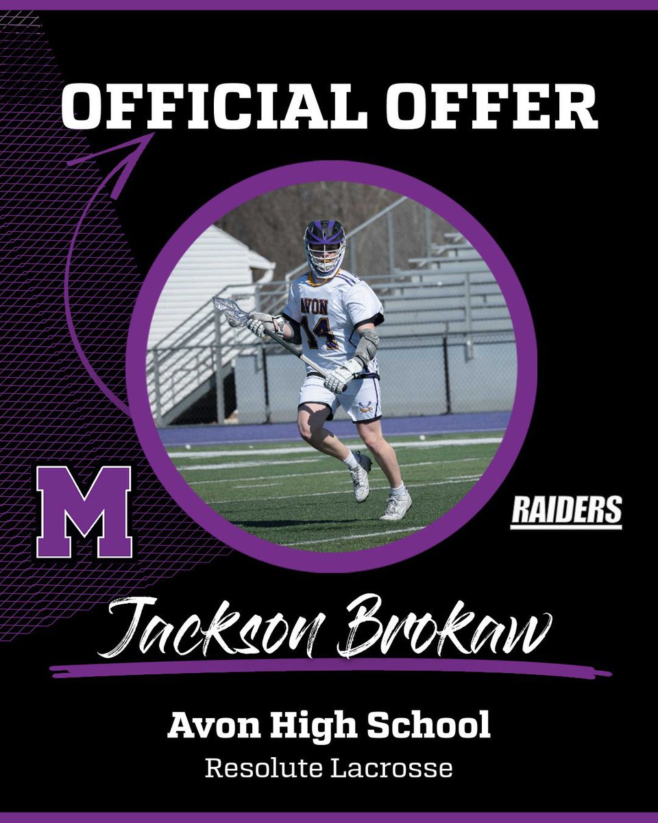 Brokaw_Jackson2 (@brokaw_jackson2) on Twitter photo Blessed to receive my first offer from <a href="/MountUnionLax/">MountUnionLax</a>! <a href="/CoachPerella/">Coach Perella</a> <a href="/AvonBoysLAX/">Avon HS Boys Lacrosse 🦅🥍</a> Blessed to receive my first offer from <a href="/MountUnionLax/">MountUnionLax</a>! <a href="/CoachPerella/">Coach Perella</a> <a href="/AvonBoysLAX/">Avon HS Boys Lacrosse 🦅🥍</a>