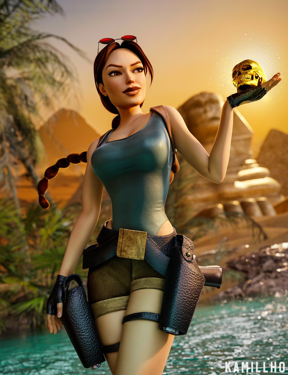 Kamillho's tweet image. Aha! ✨
Now, if only solving ancient mysteries was always this easy!
#TombRaider #LaraCroft
