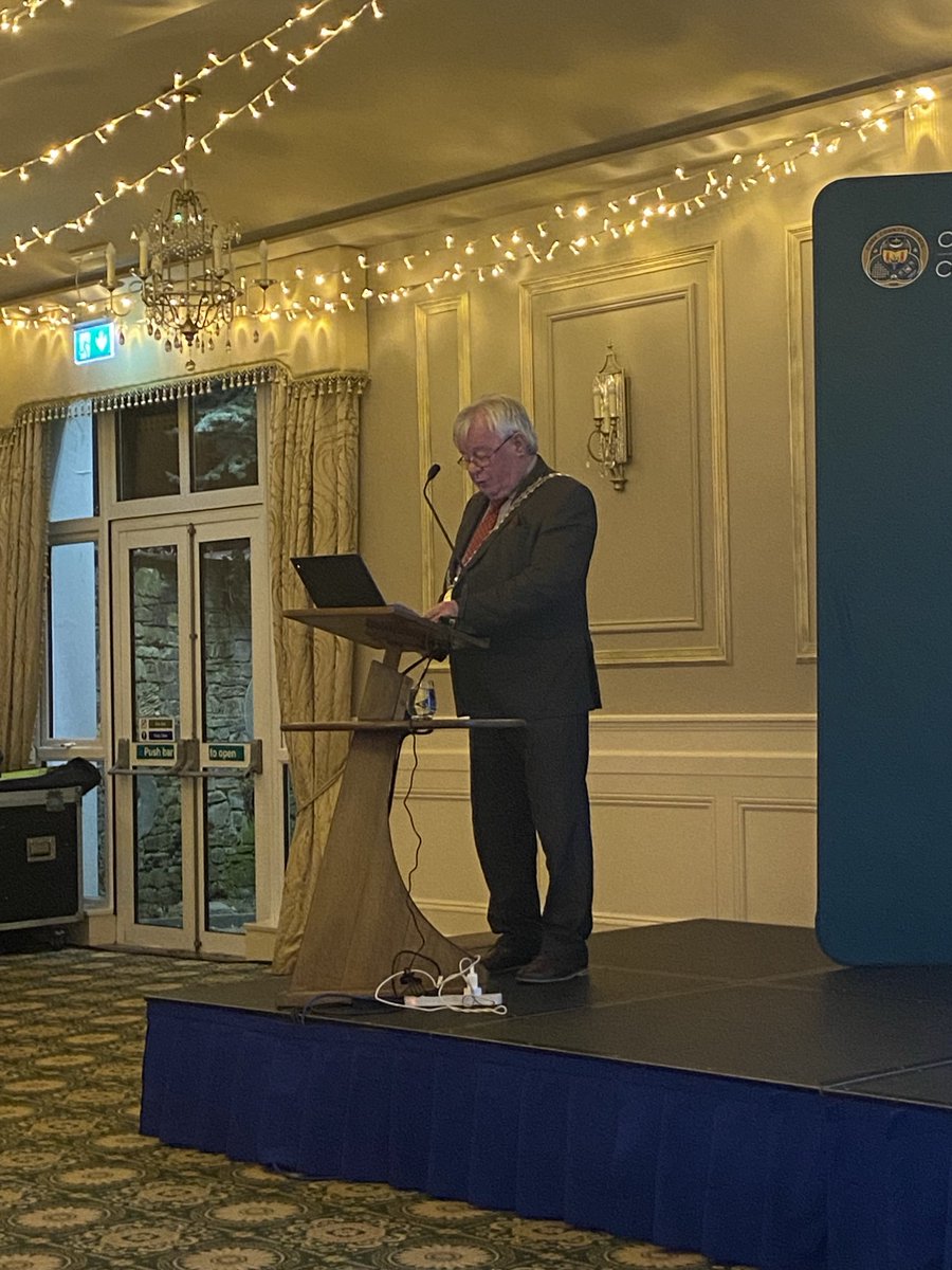LEOCorkNorthandWest (@leocorknw) on Twitter photo Mayor of the County of Cork, Cllr Joe Carroll is opening this evening’s event in Clonakilty. <a href="/mayor_co_cork/">Mayor of the County of Cork</a> <a href="/Fernhillclon/">Fernhill House Hotel & Gardens</a> #localenterpriseweek Mayor of the County of Cork, Cllr Joe Carroll is opening this evening’s event in Clonakilty. <a href="/mayor_co_cork/">Mayor of the County of Cork</a> <a href="/Fernhillclon/">Fernhill House Hotel & Gardens</a> #localenterpriseweek