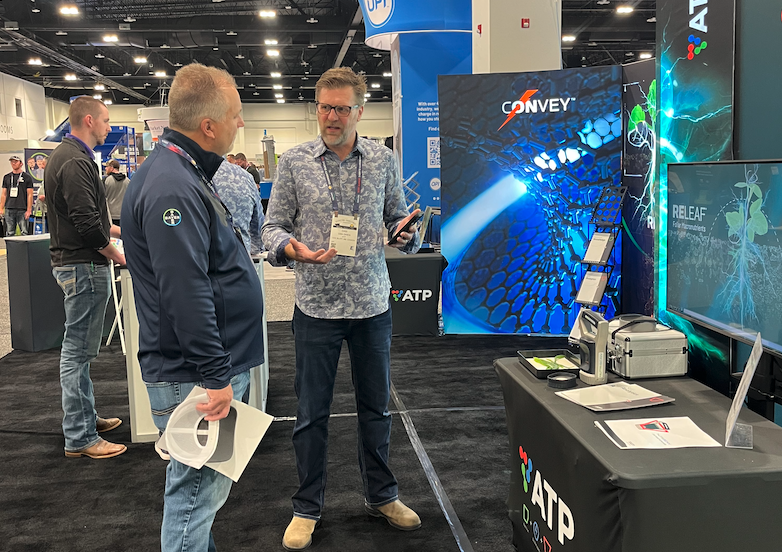 The energy is building at the booth! Our team is connecting with growers &amp; retailers and sharing what we're all about. Stop by booth# 911, say hi, and let’s chat about how we can grow together!