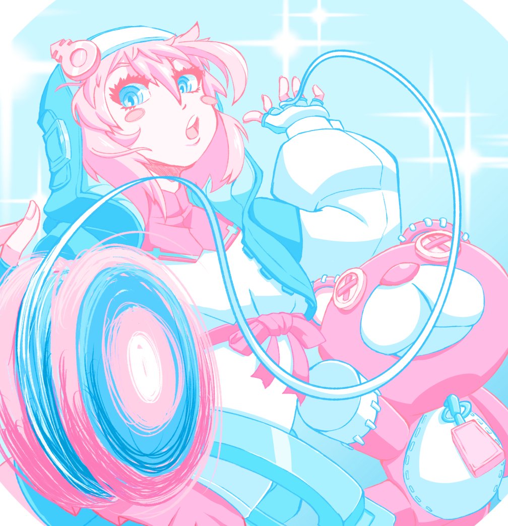 "The unbridled joy in being true to one's self."
🏳️‍⚧️

#GuiltyGearStrive #bridget #transrights