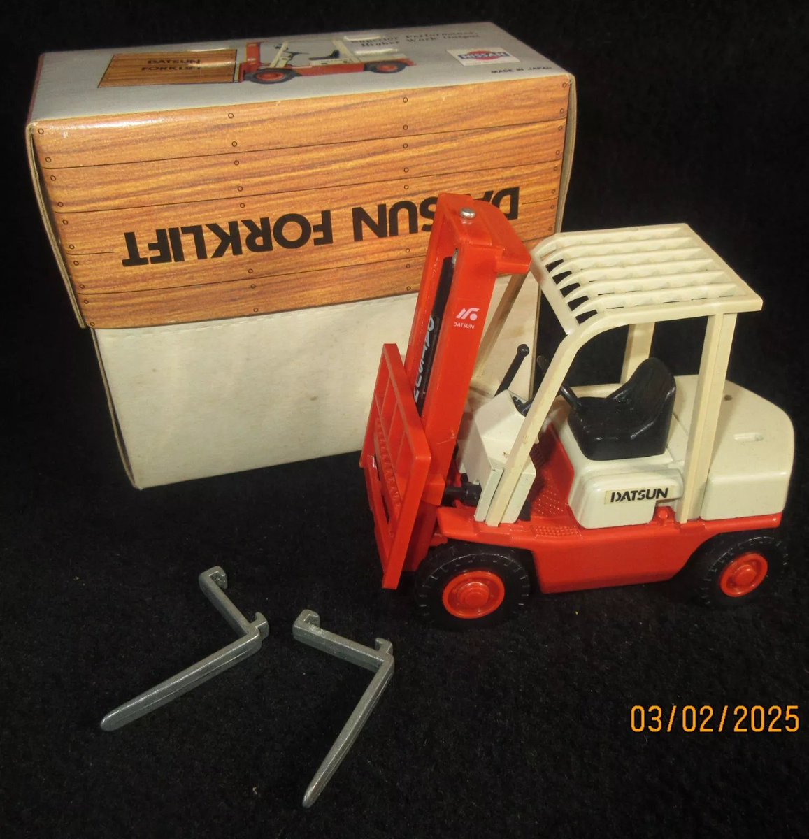 Rustic Relics (@rusticrelics04) on Twitter photo Check out Yonezawa Toys 1/24 Nissan Datsun Forklift T-57 ebay.com/itm/2970752160… #eBay via <a href="/eBay/">eBay</a> Check out Yonezawa Toys 1/24 Nissan Datsun Forklift T-57 ebay.com/itm/2970752160… #eBay via <a href="/eBay/">eBay</a>