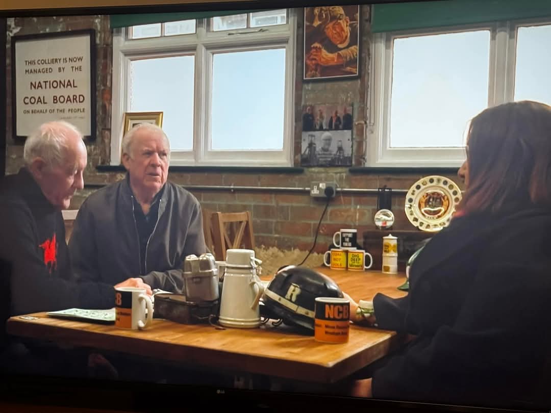 ITV Wales  visited today to interview some ex-Miners. This week marks 40 years since the end of the historic 1984/1985 strike. 

The strike was challenging times for everyone involved, on both sides.  It’s part of our heritage which we work to preserve here at the Miners.