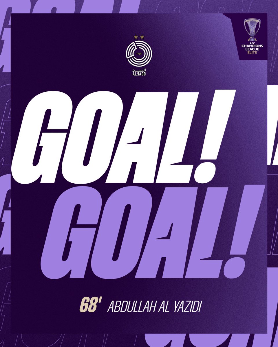 TheAFCCL's tweet photo. GOAL | 🇦🇪 Al Wasl 1️⃣-1️⃣ Al Sadd 🇶🇦

Al Sadd find the leveller through an Abdullah Al Yazidi header at the backpost!

Watch Live 📺 https://t.co/pxq1V1t74m

#ACLElite | #WASvSAD https://t.co/4wBvWJfQHH
