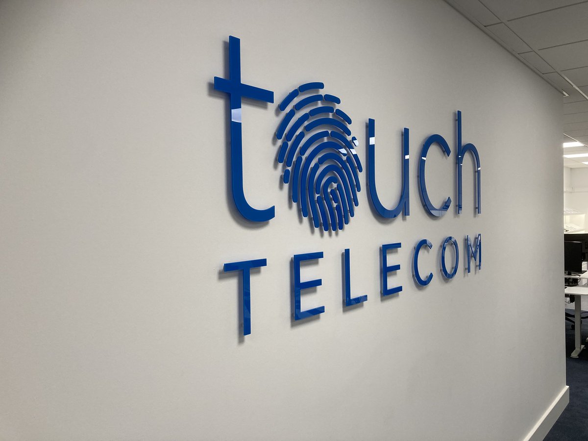 It’s the finishing touches 🤏

Check out our new signage that has just been installed today 👌

touchtelecom.co.uk