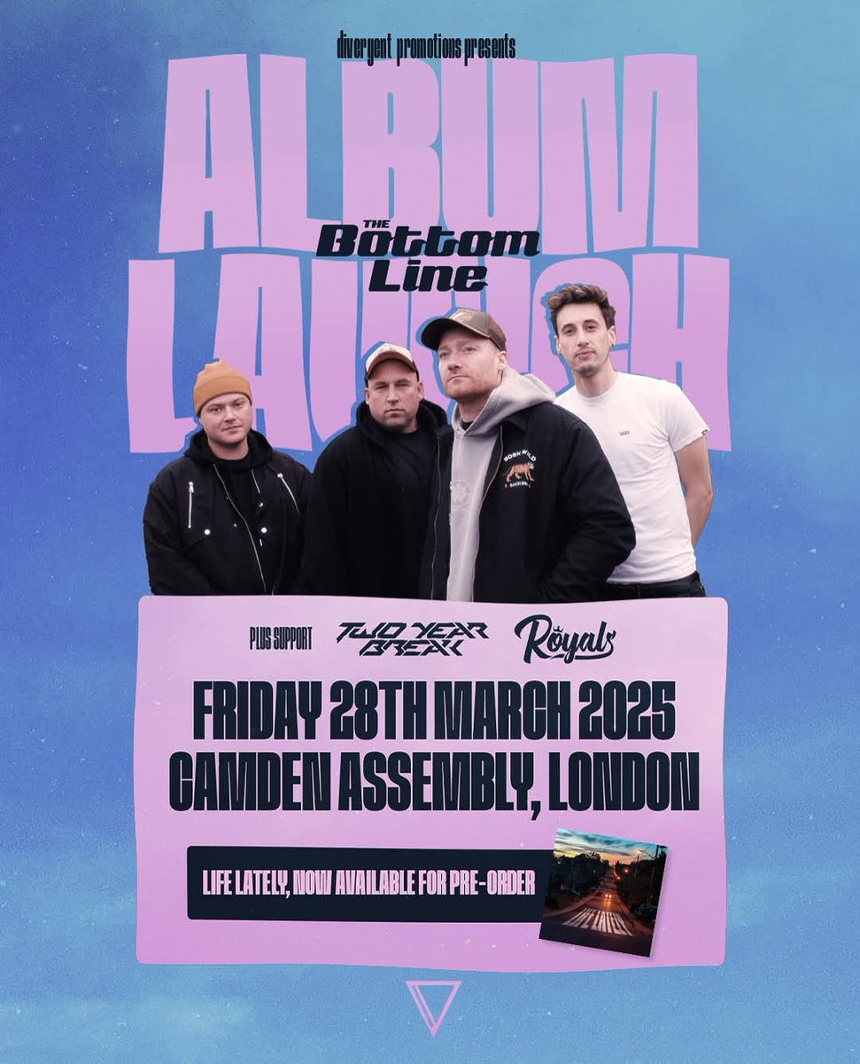 Two Year Break (@twoyearbreak) on Twitter photo Londooooon π₯
Don't forget this absolute monster of a party.
<a href="/TheBottomLineUK/">THE BOTTOM LINE</a> // TYB // <a href="/RoyalsBandUK/">ππππππ π</a>
Who's in? Londooooon π₯
Don't forget this absolute monster of a party.
<a href="/TheBottomLineUK/">THE BOTTOM LINE</a> // TYB // <a href="/RoyalsBandUK/">ππππππ π</a>
Who's in?
