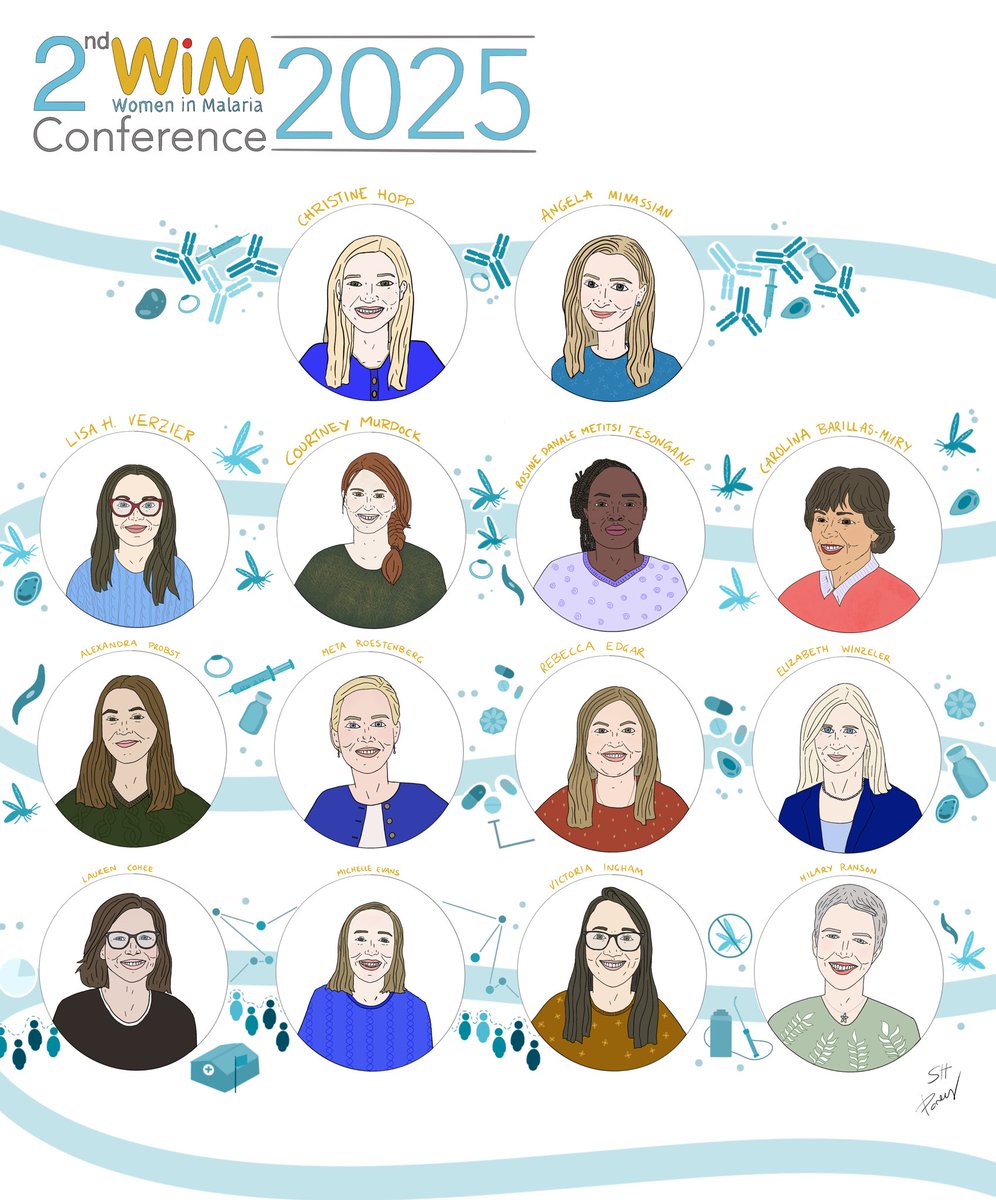 Women In Malaria (@womeninmalaria) on Twitter photo ๐ขRegistration deadline for the 2nd WiM Virtual Conference is next Friday! Hurry up and register now on the conference website womeninmalaria.es/wim-conference/ We have a fantastic lineup of speakers! โจ
Sketch of all the conference keynote speakers by <a href="/ThoreyJonsdott1/">Thorey Jonsdottir</a> & <a href="/sophiascience/">Sophia Hernandez</a> ๐ขRegistration deadline for the 2nd WiM Virtual Conference is next Friday! Hurry up and register now on the conference website womeninmalaria.es/wim-conference/ We have a fantastic lineup of speakers! โจ
Sketch of all the conference keynote speakers by <a href="/ThoreyJonsdott1/">Thorey Jonsdottir</a> & <a href="/sophiascience/">Sophia Hernandez</a>