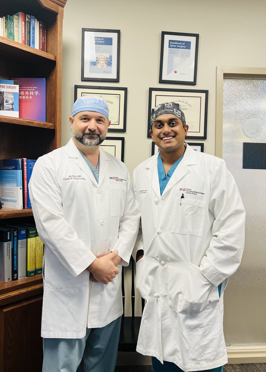 Last year I introduced Dr. Sananthan Sivakanthan as our 2024-2025 #BannerSpine clinical spine fellow.

Today, I’m honored and thrilled to introduce him as the newest incoming <a href="/uazmedphx/">UAZ Medicine - Phoenix</a> Neurosurgery Faculty at Banner University Medical Center - Phoenix!

Dr. Sivakanthan will join