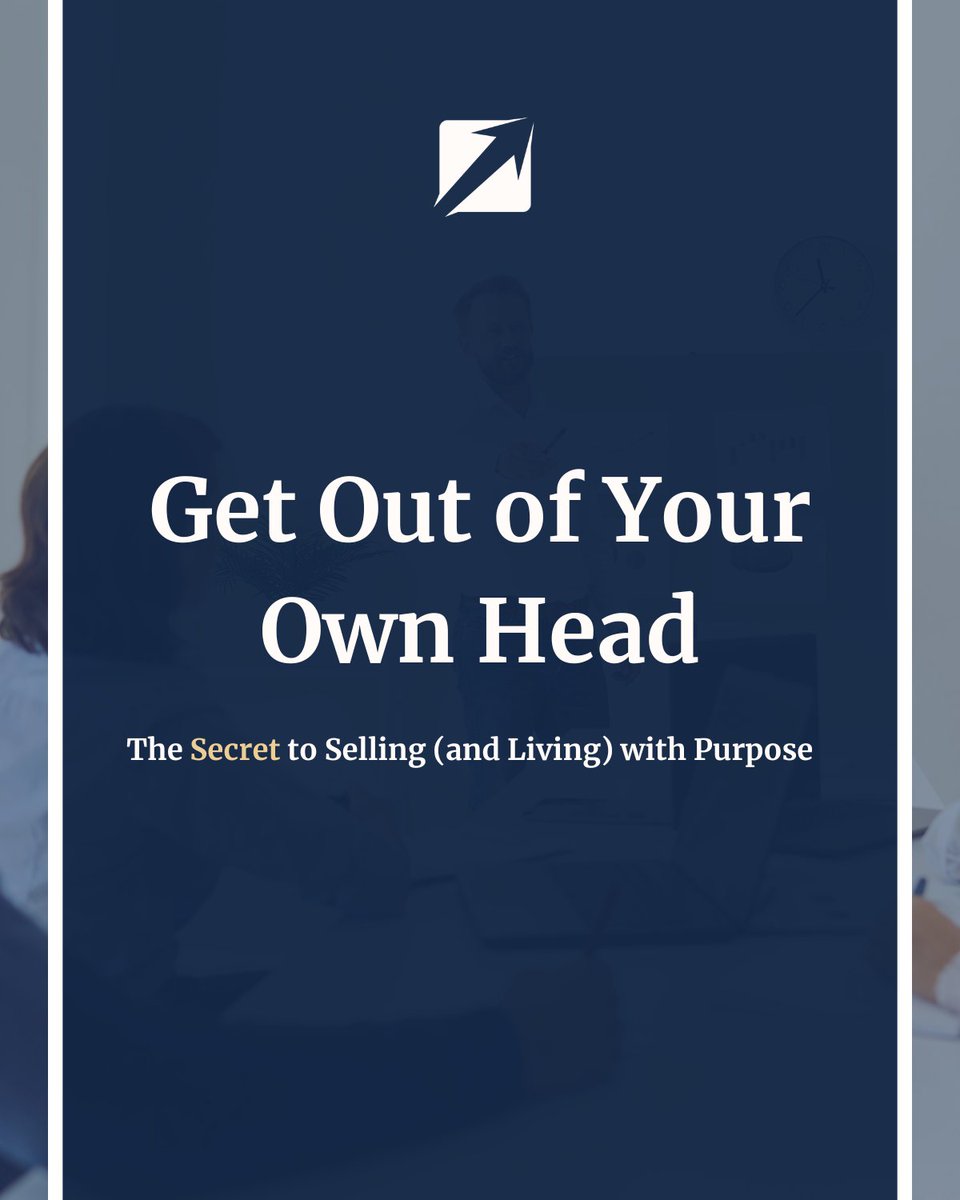 Get out of your own head. Start winning.

Too many people obsess over their own problems. The best salespeople? They focus on one thing—HELPING.

Read the full newsletter now: linkedin.com/pulse/get-out-…

#salestraining #sellsmarter #preciseselling #b2bsales #salesmindset