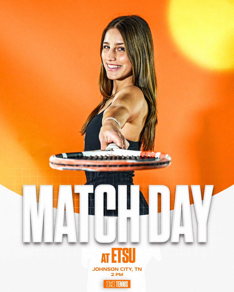 Time to begin conference play!

🆚 ETSU
🕑 2 p.m.
📍 Johnson City, Tenn.
🏟️ Dave Mullins Tennis Complex

#GoBears