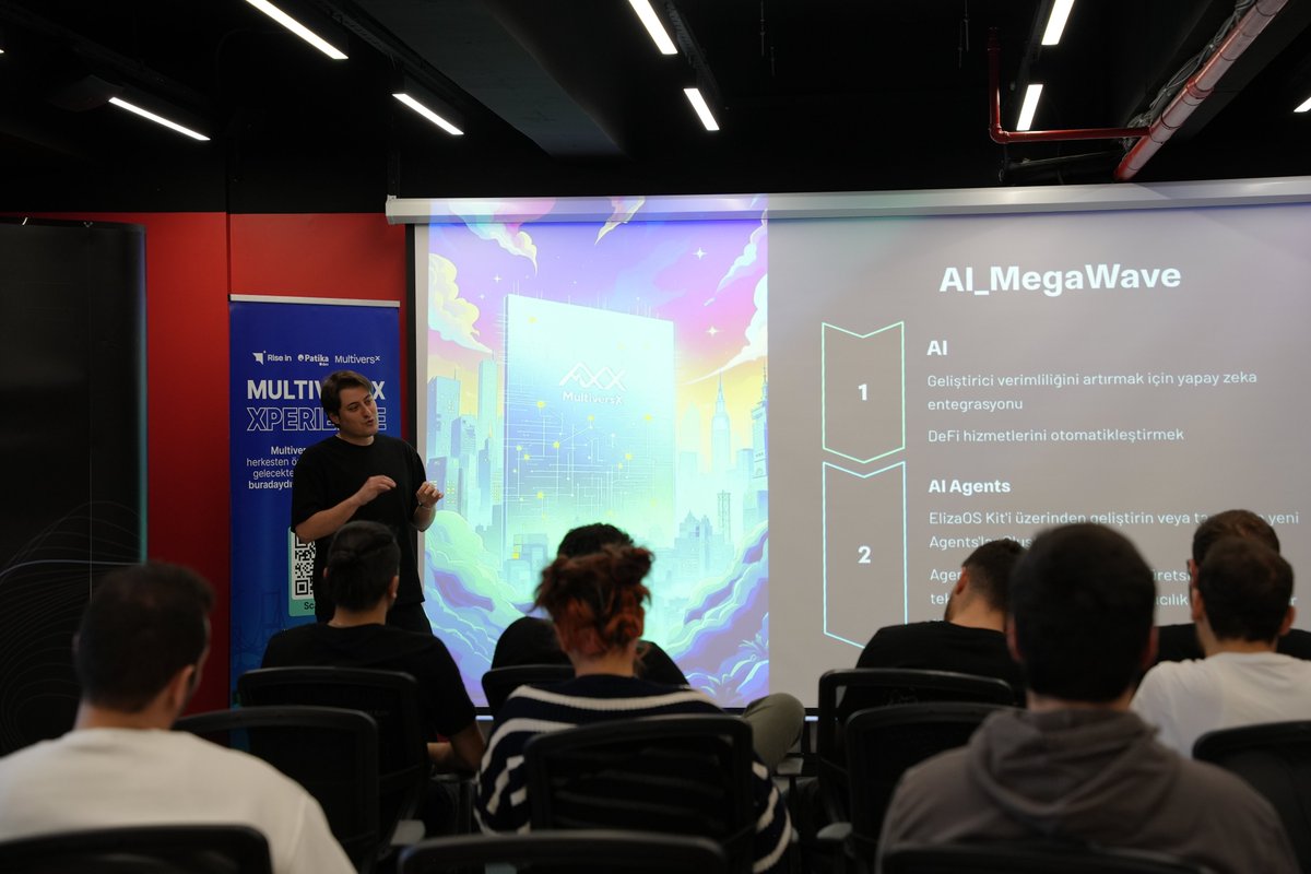 riseinweb3's tweet image. 🎉 @MultiversX Xperience Hackathon, mission accomplished! 

On March 1-2, 19 participants came together and developed 10+ projects for the web3 ecosystem. 🌟

Big thanks to everyone who joined and made it happen! 🙌