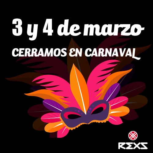Nuestras instalaciones de Portugal estarán cerradas por #carnaval el lunes 3 y el 4 de marzo.

Disculpad las molestias