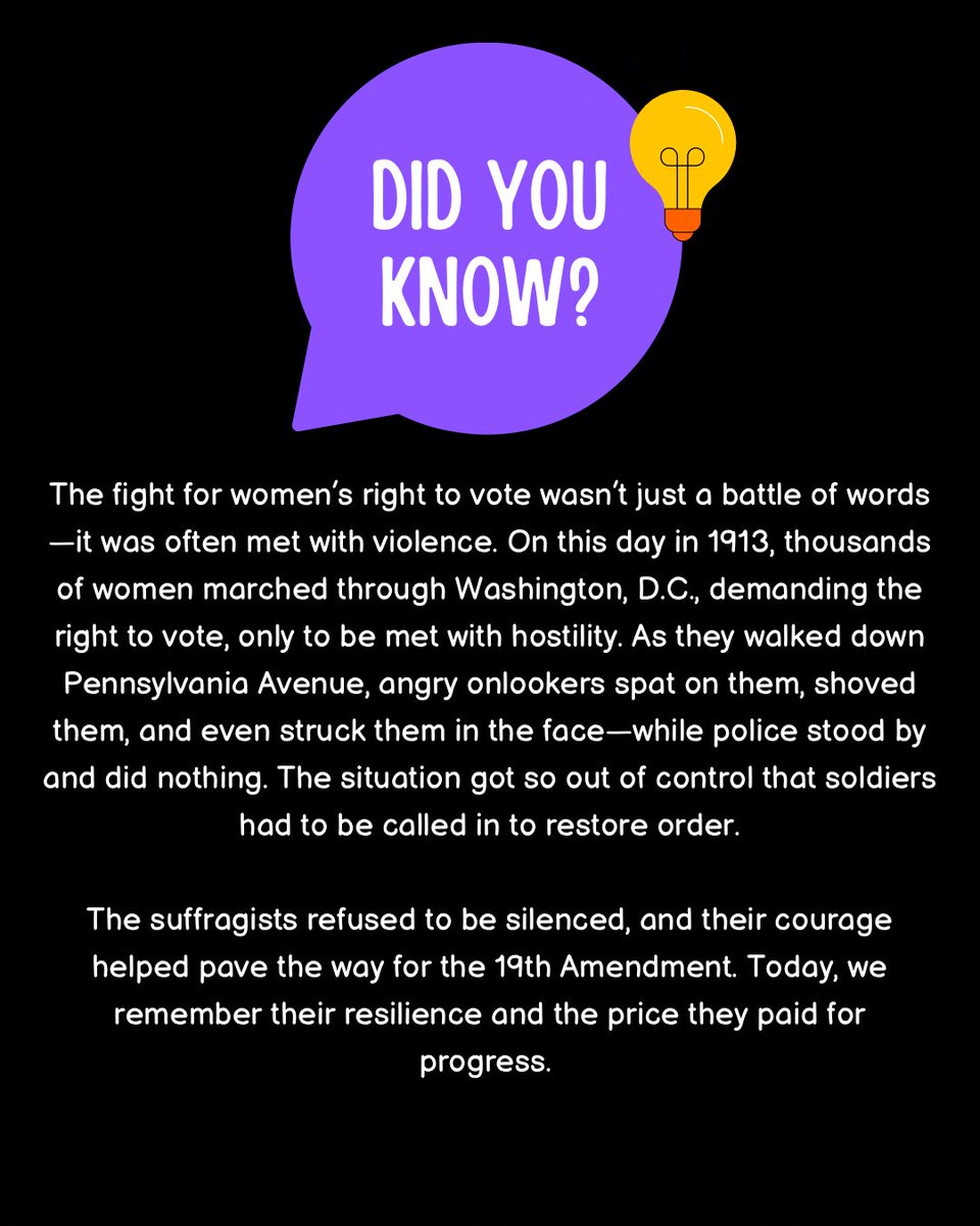 #OnThisDay #WomensHistory #Suffrage