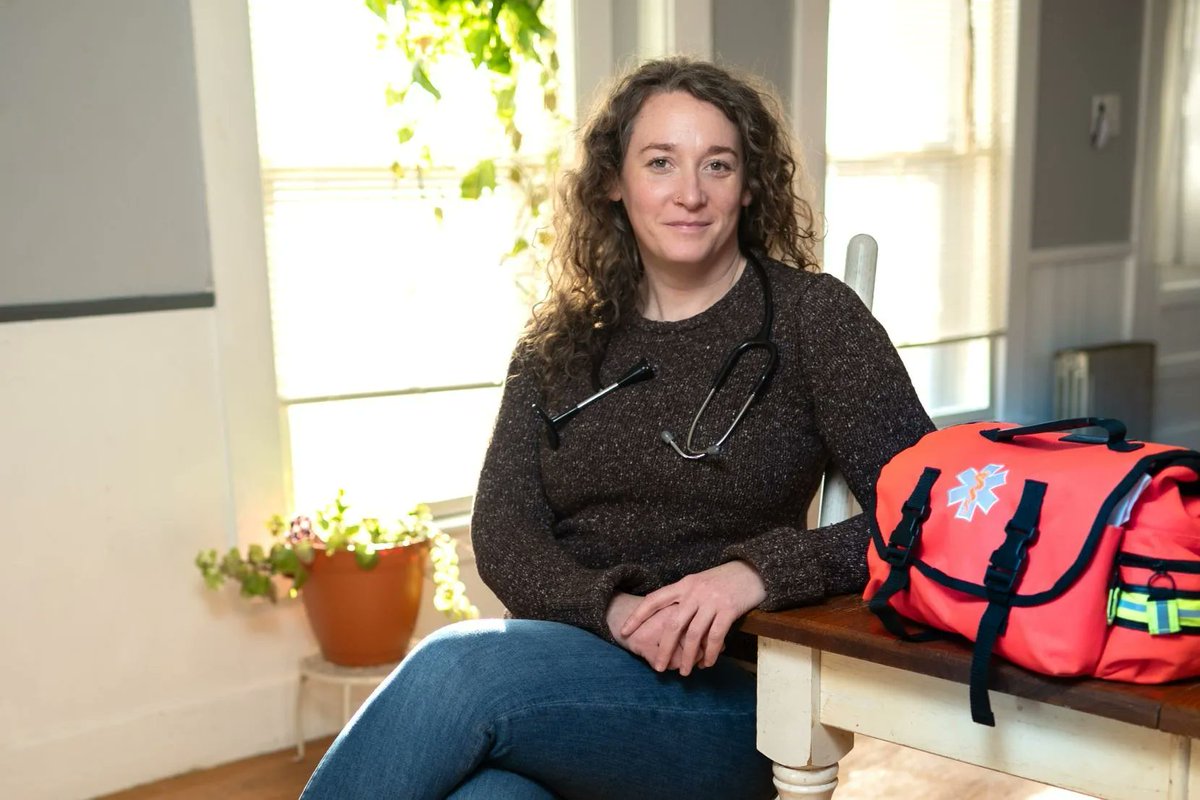 Ariel Bernstein MPH, CPM, LM got her masters degree at Harvard in part to become an advocate for midwives in Maine. This story is the second in a series exploring maternity care in Maine. Read the full story: themainemonitor.org/birthing-unit-…