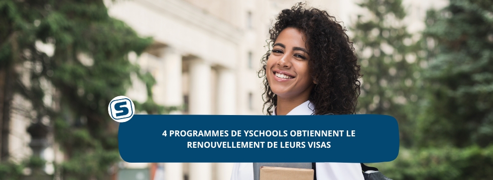 🎓4 programmes de <a href="/yschools_edu/">Y SCHOOLS</a> obtiennent le renouvellement de leurs visas. Plus d'infos ici 👉urls.fr/_OxqIx
<a href="/SCBS_edu/">SCBS</a>