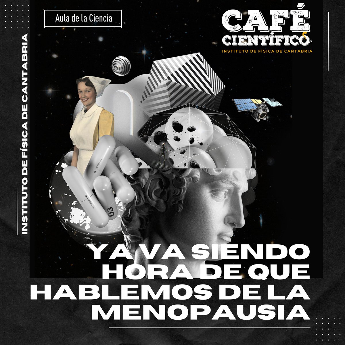 CafeScIFCA's tweet image. 🎧Nuevo episodio disponible: Ya va siendo hora de que hablemos de la menopausia🙋🏻♀️
🎤Dra. Yolanda Jubete (@HUnivValdecilla - @unican)
⚫️iVoox: go.ivoox.com/rf/140874193
⚫️Spotify: open.spotify.com/episode/5AOvP9…