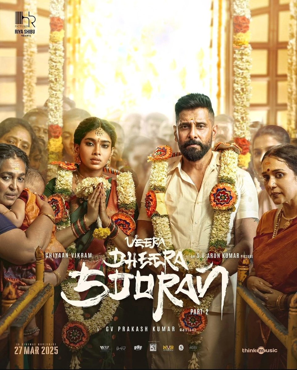 cinemedia2020's tweet photo. Nee poster of #Chiyaan #Vikram #Dushara #SJSuryah starrer #VeeraDheeraSooran - Part 2, directed by #SuArunKumar (#Chittha, #PannaiyarumPadminiyum, #Sethupathi).
ICYMI, teaser here:
https://t.co/C7qLyXsWRg https://t.co/CwzXaigzQc