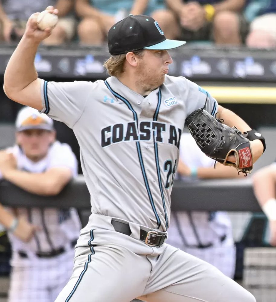 Dudes of D1 Baseball (@dudes_of_d1) on Twitter photo Sundays have been in good hands at <a href="/CoastalBaseball/">Coastal Carolina Baseball</a> with Riley Eikhoff.
3-0
1.83 ERA
14/3 K/BB
0.76 WHIP Sundays have been in good hands at <a href="/CoastalBaseball/">Coastal Carolina Baseball</a> with Riley Eikhoff.
3-0
1.83 ERA
14/3 K/BB
0.76 WHIP