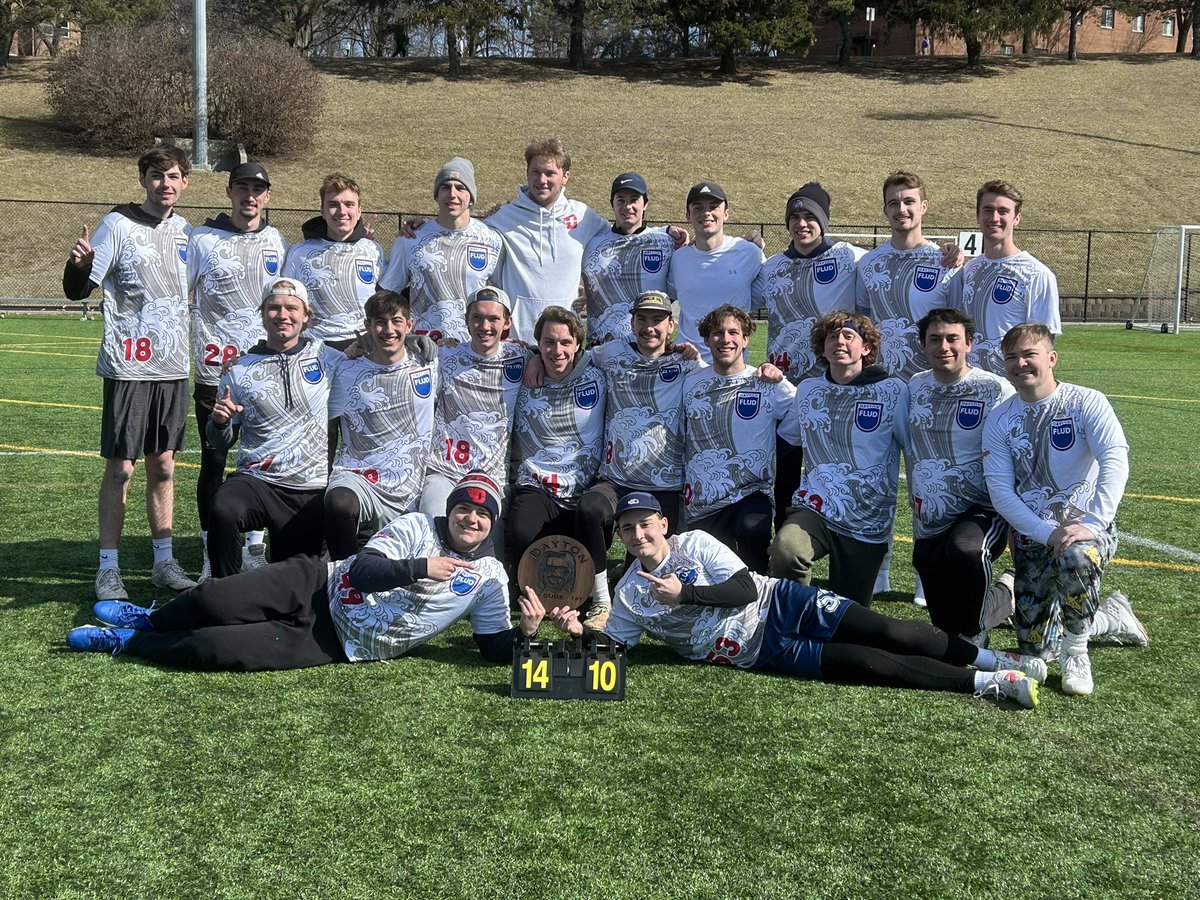 UDUltimate's tweet image. A huge thank you to all the teams that came out to DUDE 2025! We hope you had as much fun as we did. 

FLUD went 6-0 on the weekend taking home first place! 🌊🌊🌊