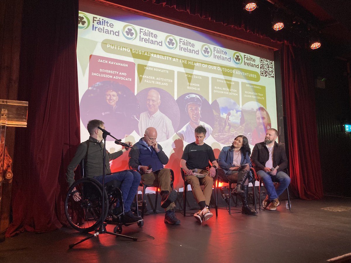Fáilte Ireland was pleased to sponsor the panel discussion 'Putting Sustainability at the Heart of Our Outdoor Adventures’ at last week’s Outsider awards. The annual awards celebrate the incredible achievements, milestones, and contributions within the Irish outdoor community.