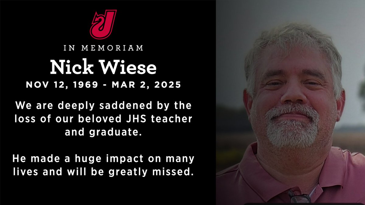 Rest In Peace Mr. Nick Wiese.