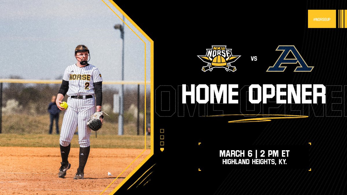 🚨 SCHEDULE CHANGE 🚨

NKU will take on Akron in Highland Heights this Thursday at 2 PM!