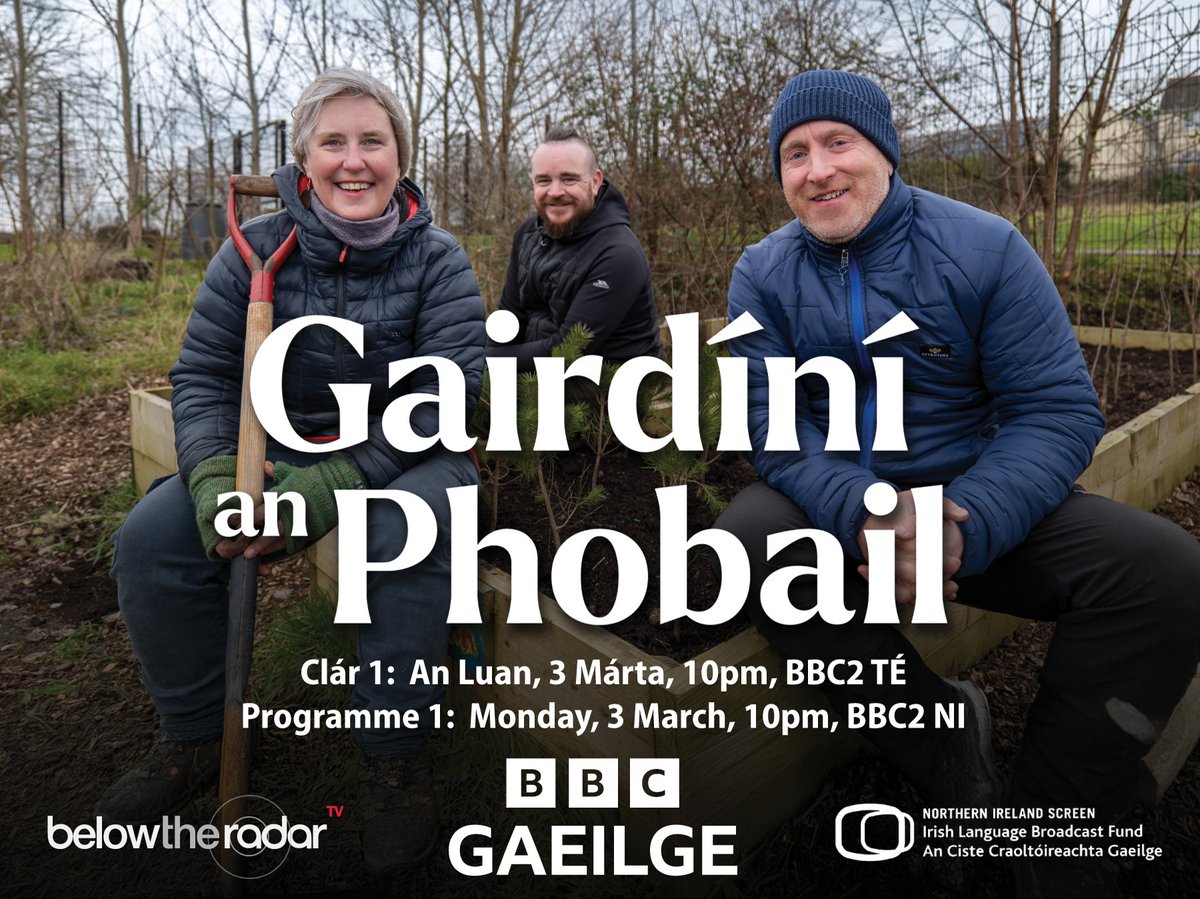 ONE TO WATCH TONIGHT 📺 
A heartwarming documentary celebrating Belfast’s community gardens &amp; the incredible people behind them. Proud to bring this to your screens!

📺 BBC Two NI &amp; BBC iPlayer – Tonight, 10:30 PM

#GairdíníAnPhobail #CommunityGardens